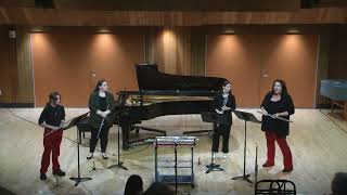 Evolution of the Flute for Flute Quartet and Electronics by Terri Sánchez and Claudia Aizaga