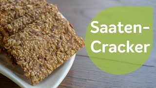Saaten-Cracker | knusprig | Vegane Rezepte