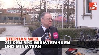 Statement Stephan Weil zu den SPD Minsiterinnnen und Ministern