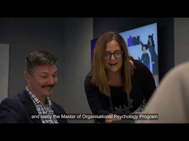Watch Hear from Students and Graduates: UQ's Master of Organisational Psychology on YouTube.