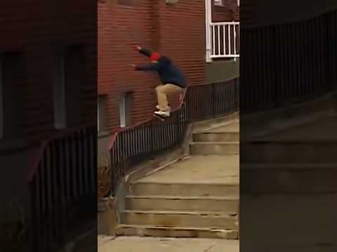 Evan Mansolillo 5050 while getting kicked out of the spot #allineedskate #skateordie