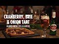 Cranberry, Brie & Onion Tart | Hungry for the Holidays
