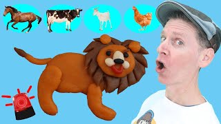 Lion | Escape From The Zoo Song With Matt|  Dream English Kids