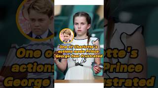 Have You Noticed The Terrifying Look Of Prince George When Princess Charlotte Was