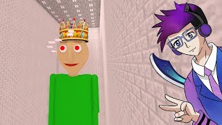 Baldis Obby Escape The King Baldi Roblox