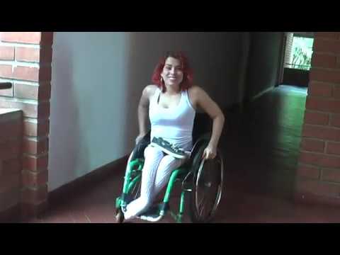 Gorgeous paraplegic transfers into car compilations