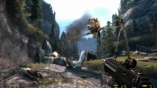 Half-Life 2 - Episode Two - Dog vs Strider (HD)