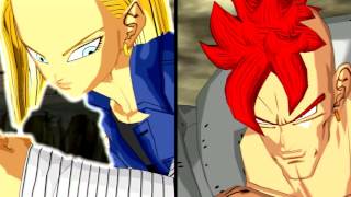 Dragon Ball Z Burst Limit Android 18 Vs. Android 16