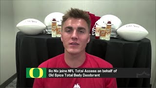 Bo Nix Discusses How Extensive College Experience Helps Ahead Of 2024 Nfl Draft | 'Nfl Total Access'