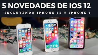Lo mejor de iOS 12 para iPhone X, iPhone 5s, y iPhone 6
