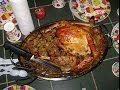 PAVO RELLENO DE PICADILLO - RECETAS PARA NAVIDAD. Recetas Aleliamada