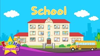 Kids vocabulary - [Old] School - Learn English for kids - English educational 