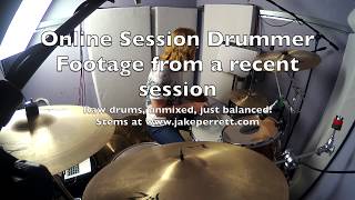 Online rock session - Raw drums