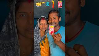 Emoji Eating Litchi Juice With Madam