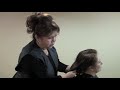 Como cortar el pelo en capas - 1 de 2 - Cursos de Peluqueria