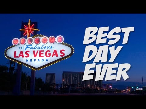 BEST DAY IN VEGAS ??? - SKATEBOARD VLOG - A DAY WITH NKA