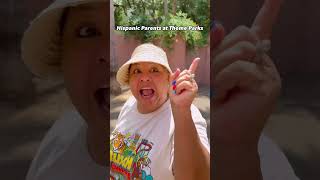 Hispanic Parents At Theme Parks