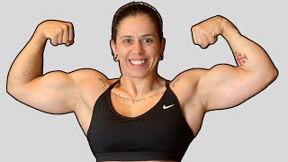 Huge Biceps Queen Fbb Larissa De Campos Fbb Warriors