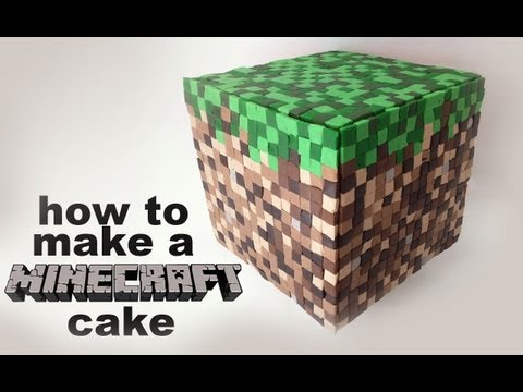 Birthday Cake Song on Minecraft Cake Recipe Tutorial 3d By Ann Reardon How To Cook That