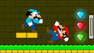 Mario Hot & Mario Ice Challenge In Watergirl And Fireboy Part 45
