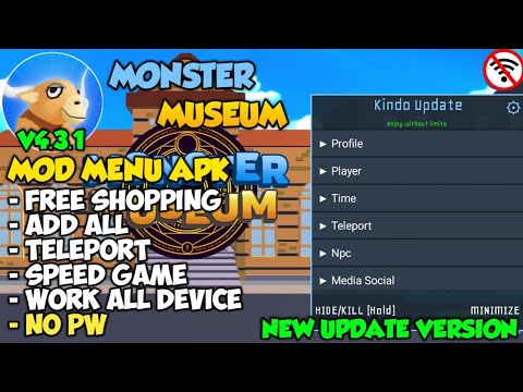 Monster Museum Mod Menu Apk v4.3.1 Latest 2025 – Free Monster Museum Mod Menu Apk v4.3.1 Latest 2025 – Free