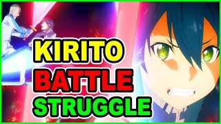 KIRITO STRUGGLES? ASUNA HELPS KIRITO GROW! | Sword Art Online Alicization Episode 8