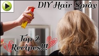 DIY Hair Spray