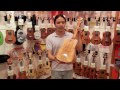 Ukulele Puapua demo-ing a I'iwi Gold Series Master Tenor ukulele