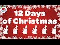 12 Days of Christmas with Lyrics 🎄 Christmas Songs and Carols