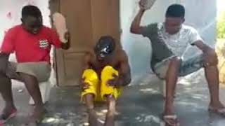 Funny car sound and hit the guys