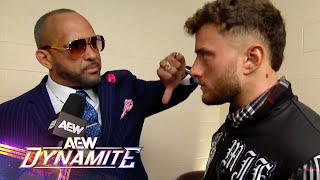 Mvp Kicks Out Mjf From The Hurt Syndicate Aew Dynamite, 8625