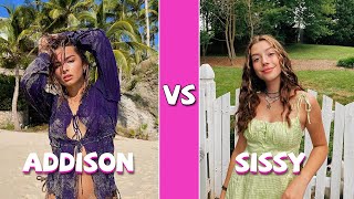 Addison Rae Vs Sissy Sheridan Tiktok Dance Compilation