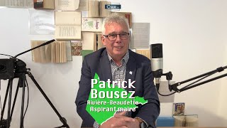 Rivière-Beaudette Patrick Bousez Aspirant Au Poste De Maire