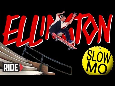Erik Ellington Switch Flip in Slow Motion
