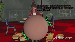 Aois Doughnut Filled Belly By Lucasbasher649