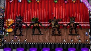 Fnaf6 Mod Brand New Nightmare Mediocre Melodies Animatronics - Ffps