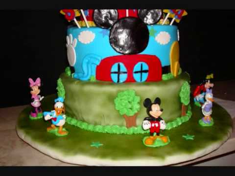 Mickey Mouse Birthday Cake on Mickey Mouse Clubhouse Birthday Cake And Cupcake Ideas