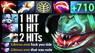 NEW MONSTER WAS BORN! 2500 Dmg Fist Bump AoE Even Better w/ Ravage Stun WTF Dota 2