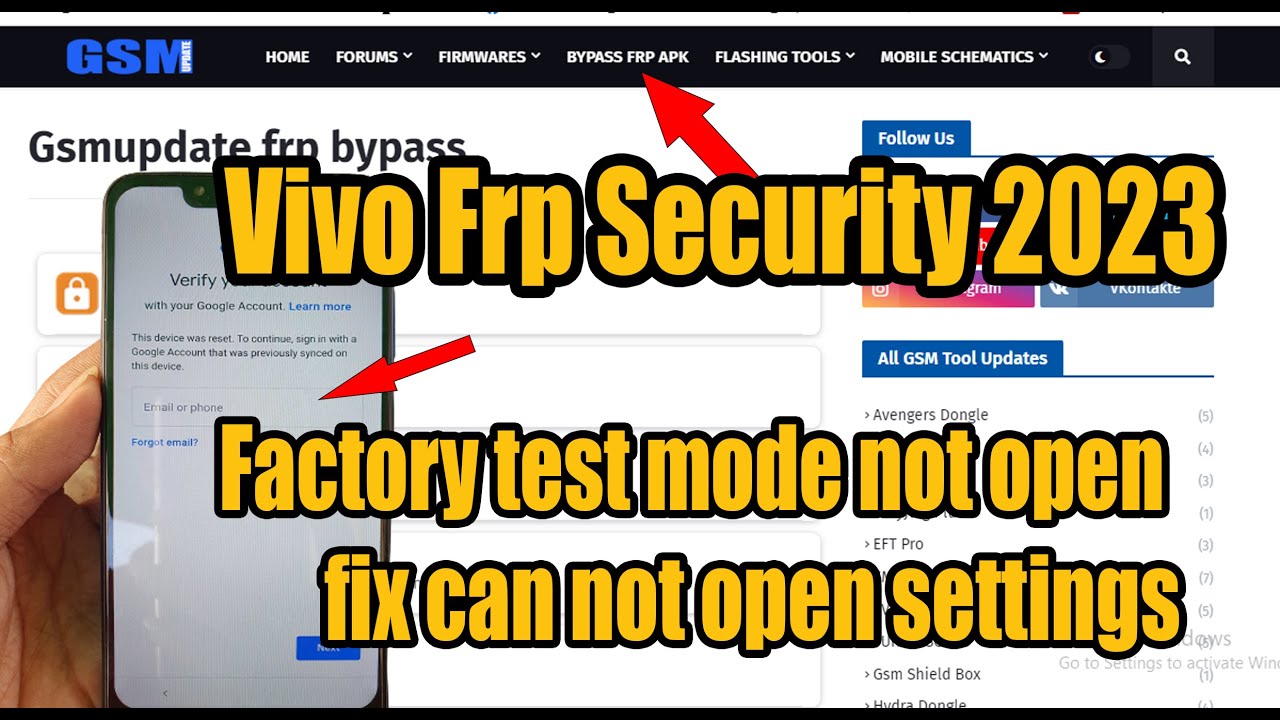 Vivo frp bypass fix can not open settings Vivo frp bypass fix can not open settings