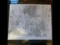 How to Draw False Super Saiyan Goku- 疑似超サイヤ人- DragonBall Z