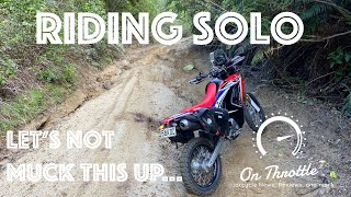 Exploring Rotomā Solo By CRF250 Rally