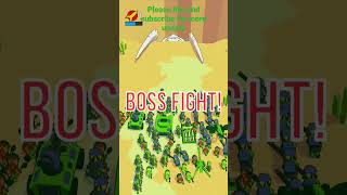 Epic Army Clash Boss Fight Gameplay