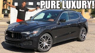 THE BRAND NEW MASERATI LEVANTE REVIEW!! FROM A TALL GUYS PERSPECTIVE..