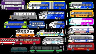 The Kids Picture Show Hd Buses 3 Like Emergency 3 8 9 And 10 Electric 1 2 Police 3 And More