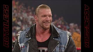 Eric Bischoff Appoints Shawn Michaels As Triple Hs Manager Wwe Raw 2002 2