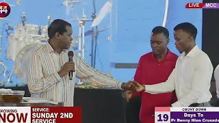 Pastor Kayanja Anointed Two Young Men And Blesses Them The Crowd Ran To Bless Them