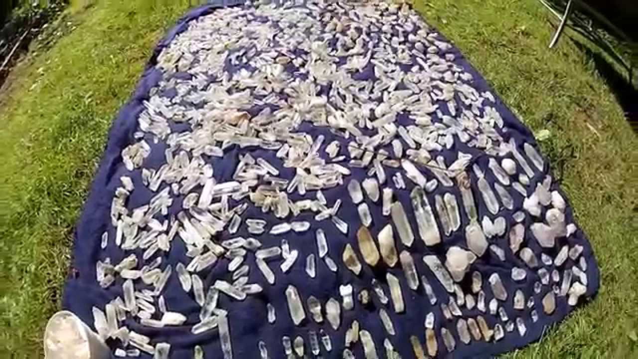 My Hoard Of Quartz Crystals From Hansen Creek Youtube My Hoard Of Quartz Crystals From Hansen Creek Youtube