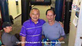 Brodal Boran Gym owner meets Kun Khmer legend