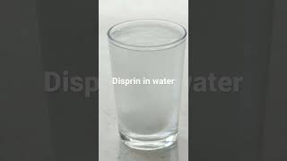 Disprin Tablet In Water