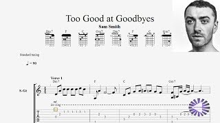 Guitartoo Good At Goodbyes - Chords Tab 譜Sam Smith By Nippontab
